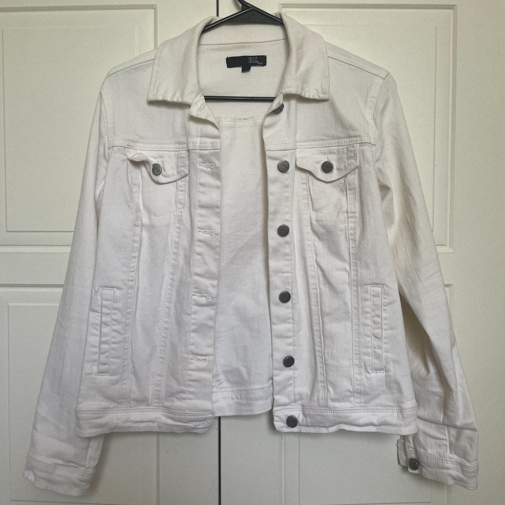 White Jean Jacket
